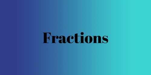 Fractions - Math - Nexgentutorpro